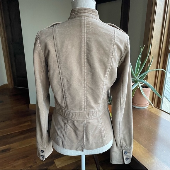 Ralph Lauren Polo Jeans Company Tan Velvet Jacket - Picture 3 of 12